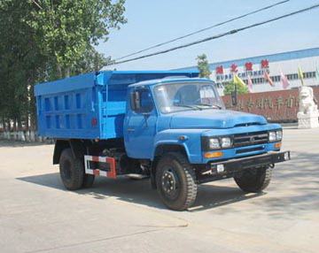 東風(fēng)140尖頭自裝卸式垃圾車(chē)